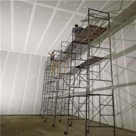 戌街鄉(xiāng)四位一體300噸氣調(diào)庫(kù)施工